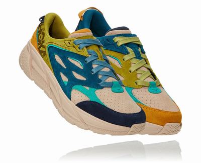 Hoka One One All Gender Clifton L Suede - Sapatilhas Casual Homem - Multicoloridas, TB35078